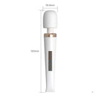 Lily Wand Vibrator – 10 Modes Powerful Body Massager with 3 Speeds, USB Rechargeable