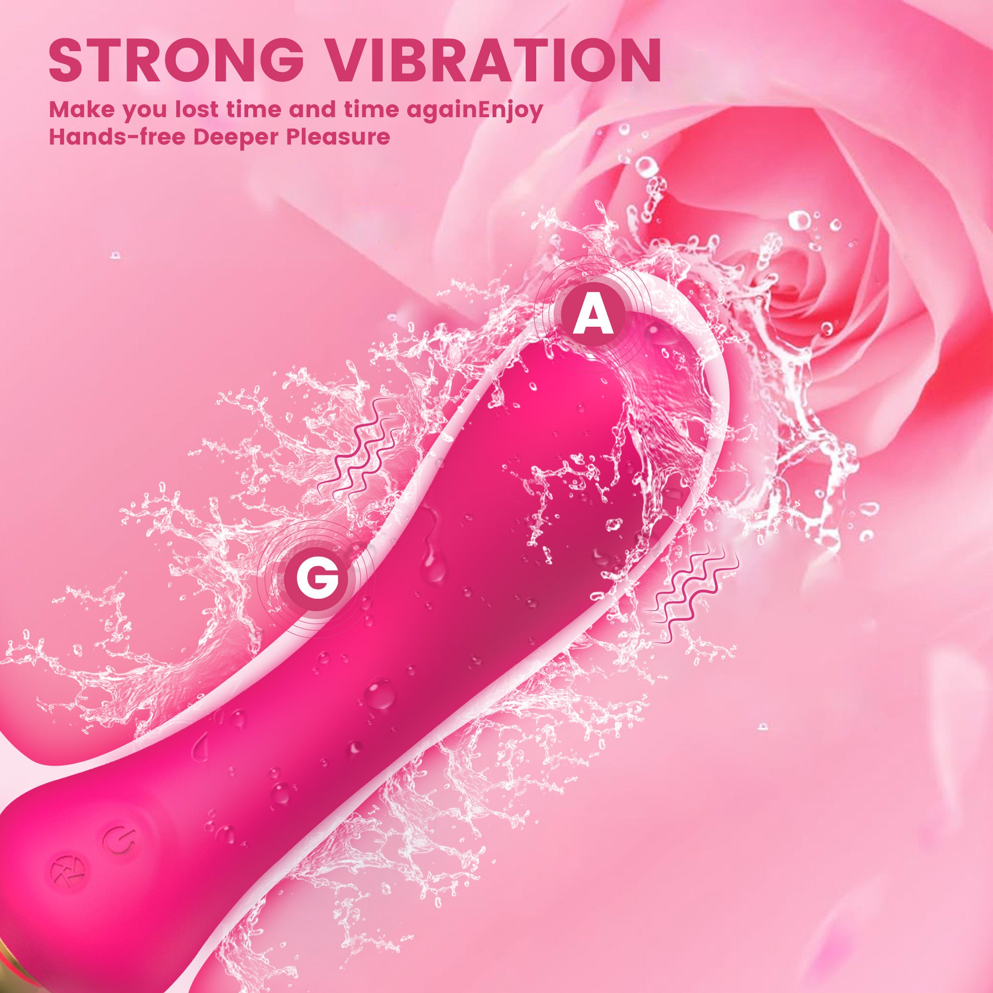 10 Modes G-Spot Vibrator – Powerful, Quiet, Waterproof, USB Rechargeable