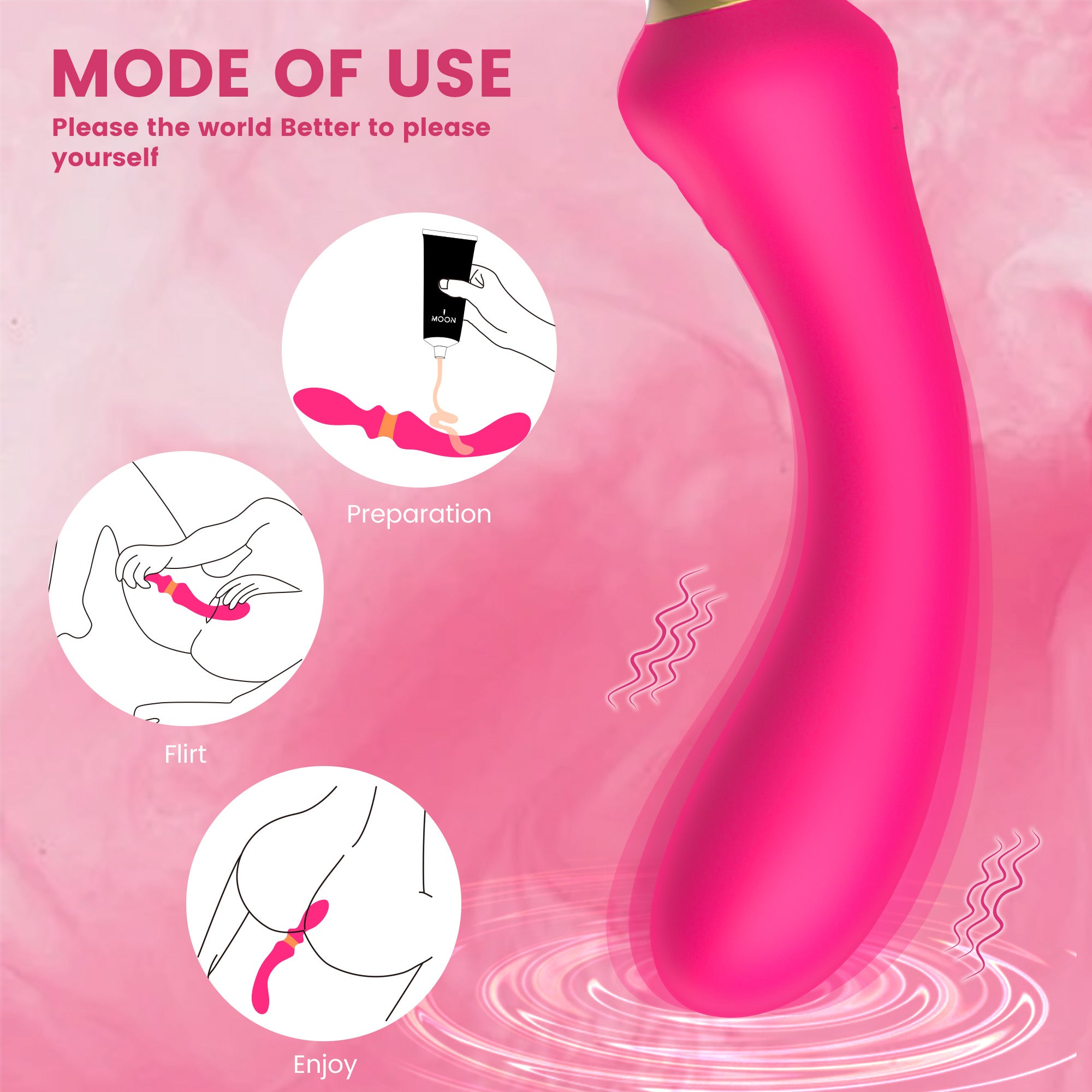 10 Modes G-Spot Vibrator – Powerful, Quiet, Waterproof, USB Rechargeable