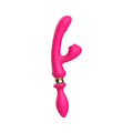 Dual-Stimulation Rabbit Vibrator – 10 Modes, Waterproof, Soft Silicone