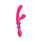 Dual-Stimulation Rabbit Vibrator – 10 Modes, Waterproof, Soft Silicone