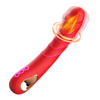 Heated Realistic Vibrator – 10 Modes, Fast Heating 38–42°C, Waterproof