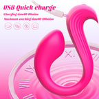 App-Control Flexible G-Spot Vibrator – Bendable Fit, 9 Modes, Waterproof