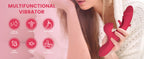 3-in-1 Rabbit Vibrator with Licking & Thrusting – 9 Modes, Waterproof, USB Rechargeable