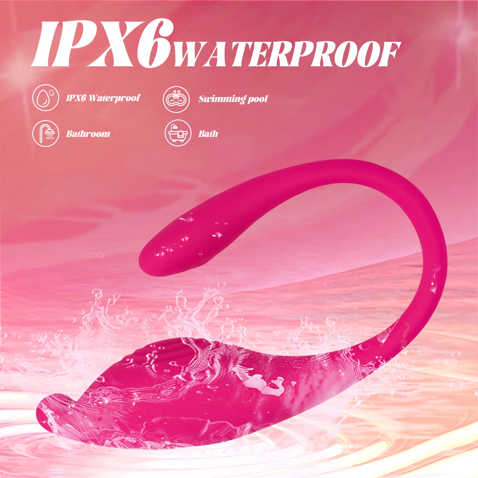 App-Control Wearable Love Egg Vibrator – Remote Control, 9 Modes, Waterproof
