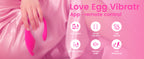 App-Control Wearable Love Egg Vibrator – Remote Control, 9 Modes, Waterproof