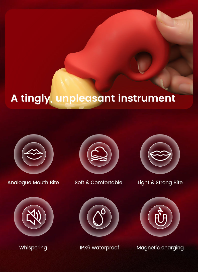 Vibrating Nipple Clamps – 10 Modes, Waterproof, Ultra-Quiet