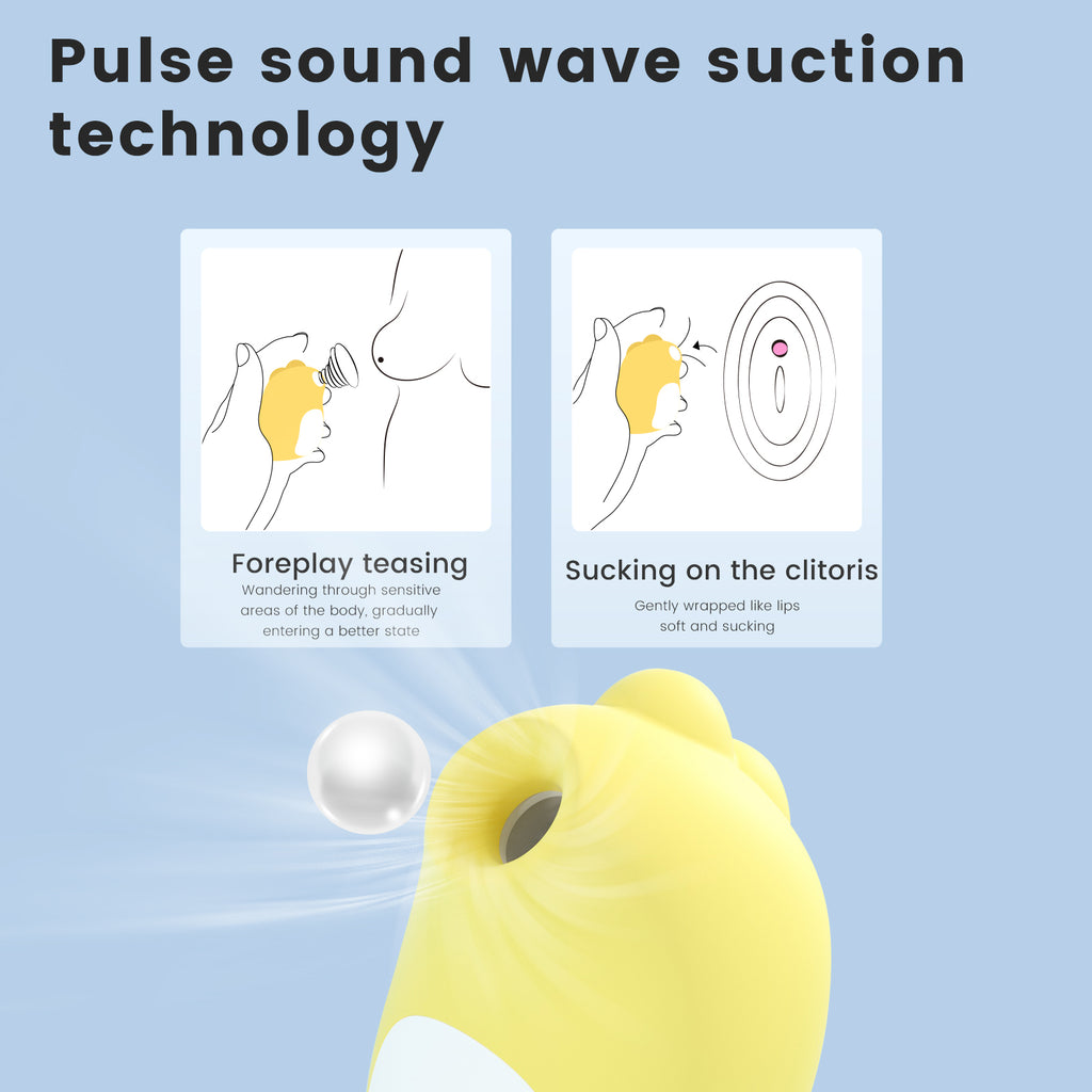 Air Pulse Clitoral Stimulator – 10 Modes, Waterproof, Ultra-Quiet