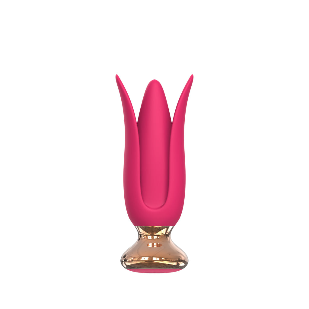 Luxury Tulip Vibrator with Remote Control – 10 Modes, Waterproof & Whisper-Quiet