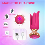 Luxury Tulip Vibrator with Remote Control – 10 Modes, Waterproof & Whisper-Quiet