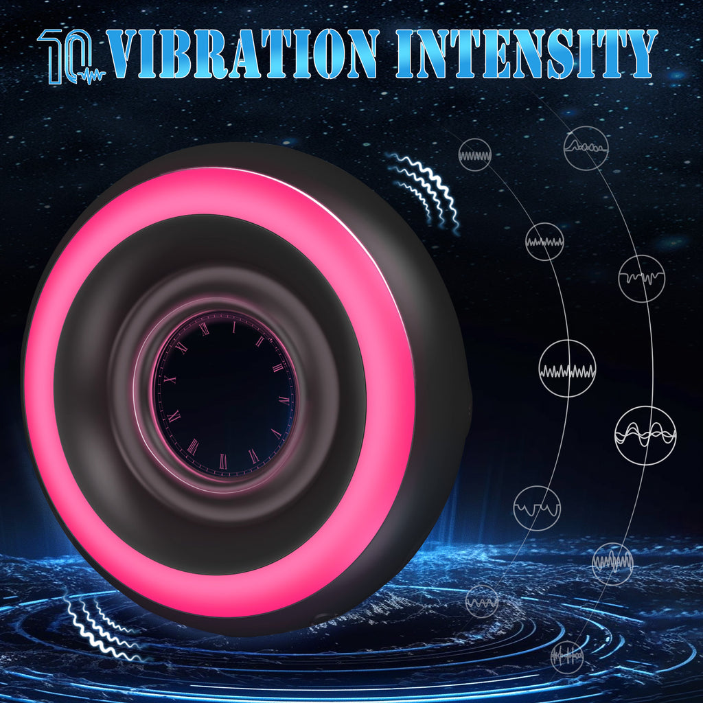 Adjustable Vibrating Cock Ring – Remote Control, 10 Modes, Waterproof Delay Enhancer