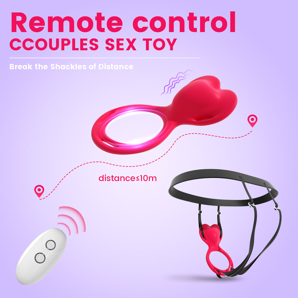 Remote Control Wearable Panty Vibrator – Couples Toy, 10 Modes, Waterproof & Ultra-Quiet