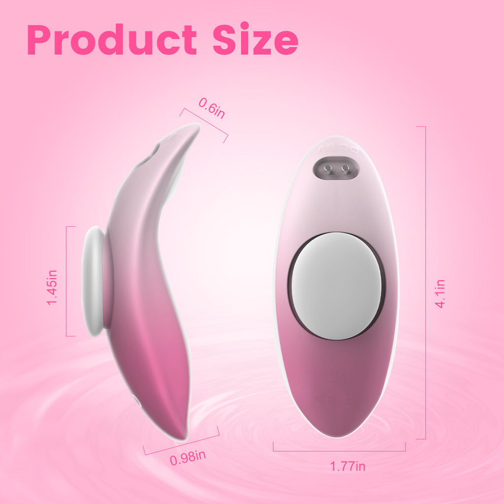 Remote Control Wearable Panty Vibrator – Magnetic Fit, 10 Modes, Ultra-Quiet & Rechargeable