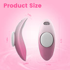 Remote Control Wearable Panty Vibrator – Magnetic Fit, 10 Modes, Ultra-Quiet & Rechargeable