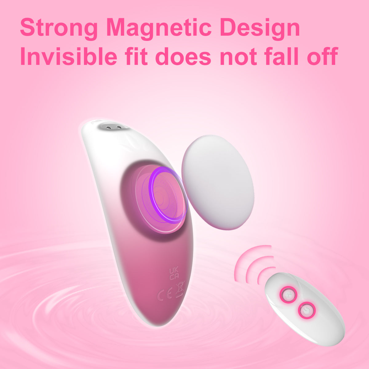 Remote Control Wearable Panty Vibrator – Magnetic Fit, 10 Modes, Ultra-Quiet & Rechargeable