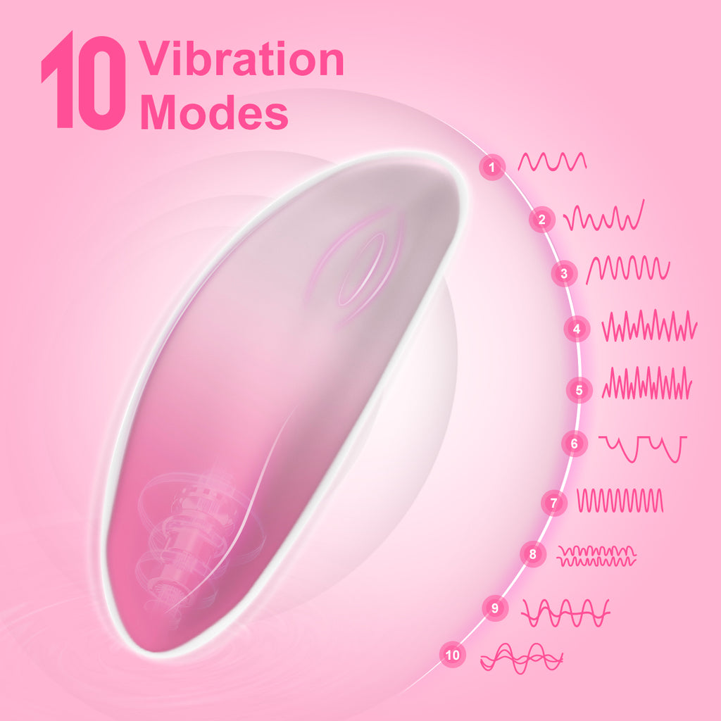 Remote Control Wearable Panty Vibrator – Magnetic Fit, 10 Modes, Ultra-Quiet & Rechargeable