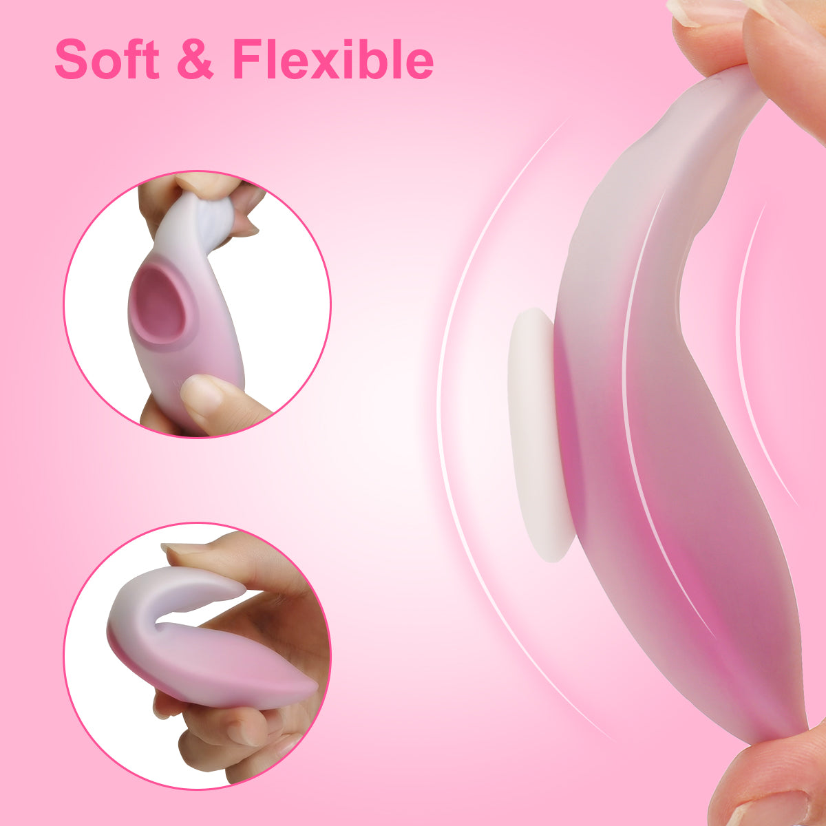 Remote Control Wearable Panty Vibrator – Magnetic Fit, 10 Modes, Ultra-Quiet & Rechargeable