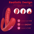 3-in-1 Rabbit Vibrator – Thrusting, G-Spot & Clitoral Stimulation, Waterproof