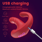 3-in-1 Rabbit Vibrator – Thrusting, G-Spot & Clitoral Stimulation, Waterproof