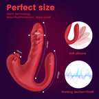 3-in-1 Rabbit Vibrator – Thrusting, G-Spot & Clitoral Stimulation, Waterproof