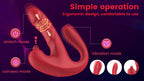 3-in-1 Rabbit Vibrator – Thrusting, G-Spot & Clitoral Stimulation, Waterproof