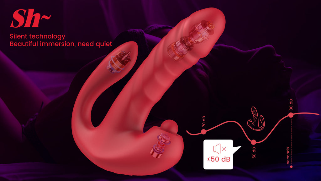 3-in-1 Rabbit Vibrator – Thrusting, G-Spot & Clitoral Stimulation, Waterproof