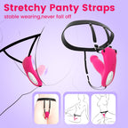 App Remote Wearable Thrusting & Vibrating Dildo – 3-in-1 Clit Stimulator, 9 Modes, Waterproof