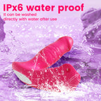 App Remote Wearable Thrusting & Vibrating Dildo – 3-in-1 Clit Stimulator, 9 Modes, Waterproof