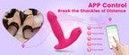 App Remote Wearable Thrusting & Vibrating Dildo – 3-in-1 Clit Stimulator, 9 Modes, Waterproof