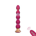 Luxury Beaded Vibrator with Remote Control – 10 Modes, Waterproof Silicone