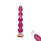 Luxury Beaded Vibrator with Remote Control – 10 Modes, Waterproof Silicone