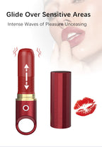 Rechargeable Thrusting Bullet Vibrator – 10 Modes, Waterproof, Compact Design