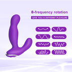 G-Spot Vibrator with Clitoral Stimulator – 8 Vibration Modes, Dual Stimulation