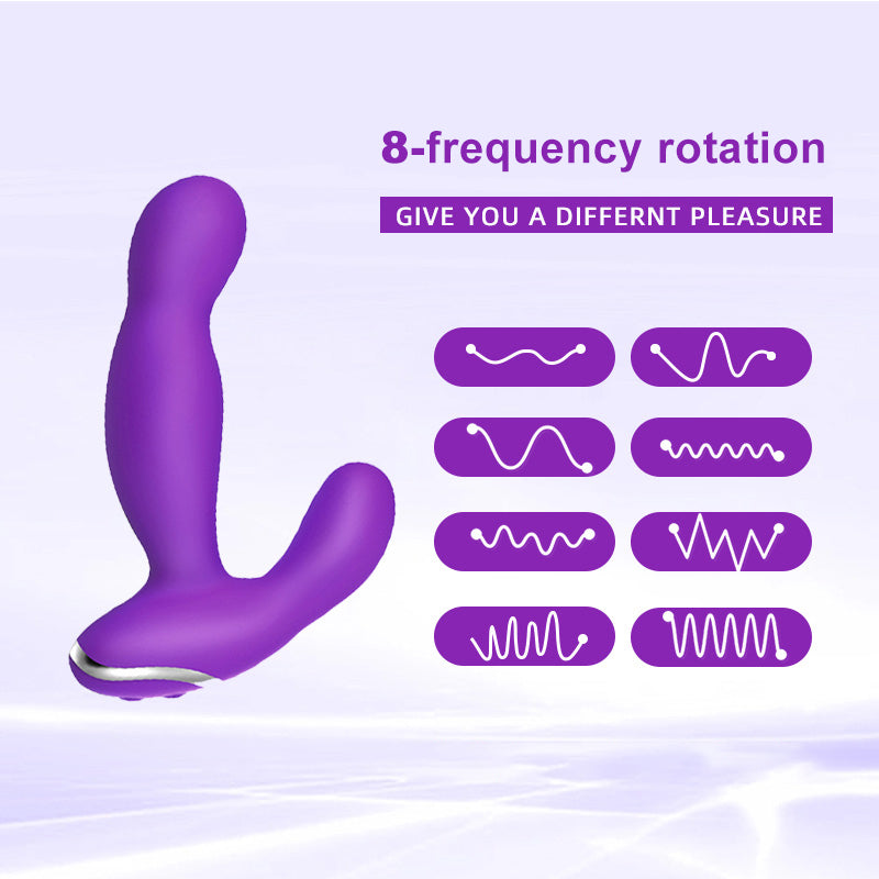 G-Spot Vibrator with Clitoral Stimulator – 8 Vibration Modes, Dual Stimulation