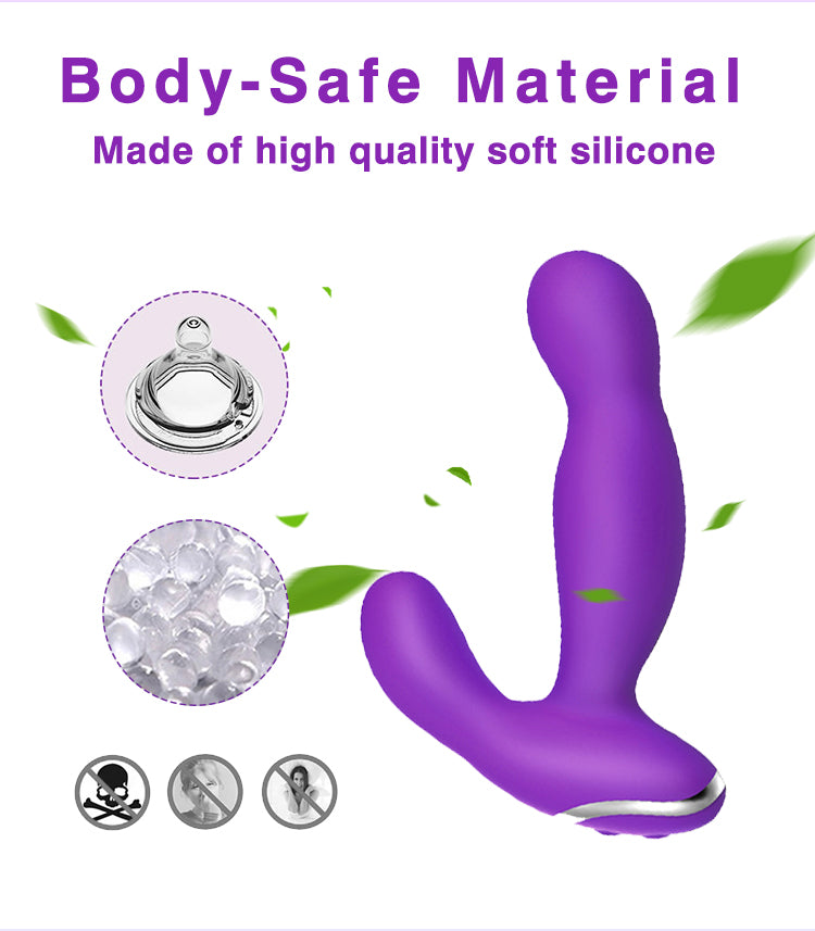 G-Spot Vibrator with Clitoral Stimulator – 8 Vibration Modes, Dual Stimulation