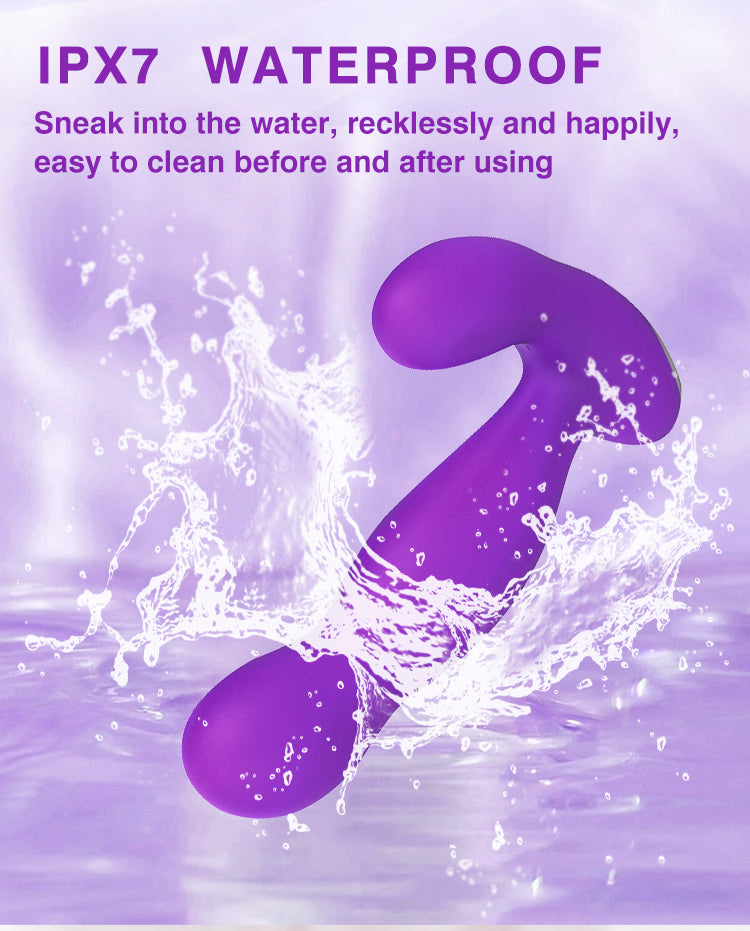 G-Spot Vibrator with Clitoral Stimulator – 8 Vibration Modes, Dual Stimulation