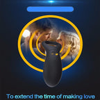 Rechargeable Vibrating Cock Ring – Enhance Stimulation & Stay Hard Longer