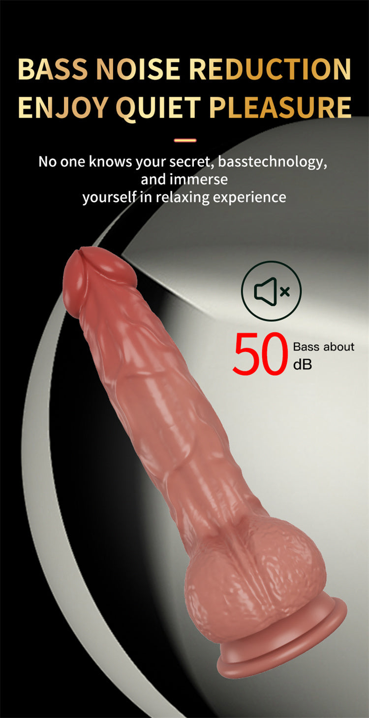 Heated Dual Stimulation Vibrator with Suction Base & App Control