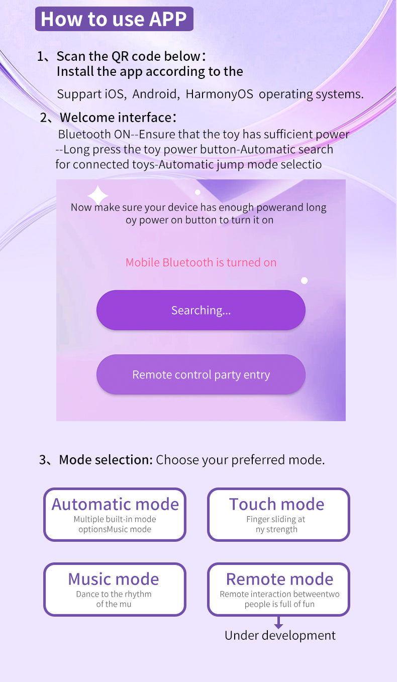 App-Control Vibrating Realistic Dildo with Suction Base & Heating – 11 Modes, USB Rechargeable