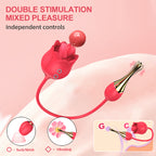 Rose Dual Stimulation Vibrator