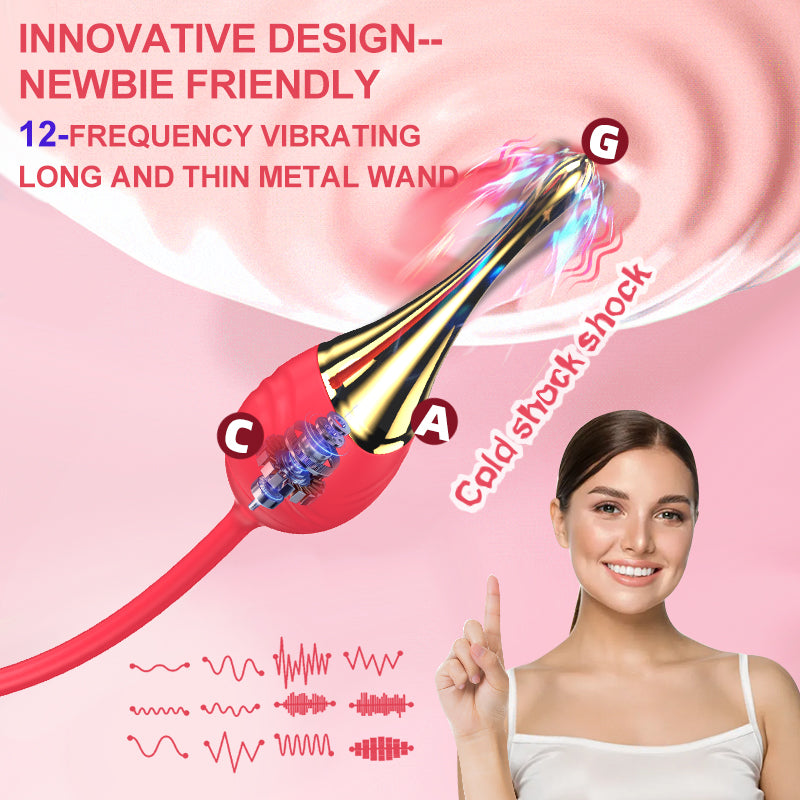 Rose Dual Stimulation Vibrator