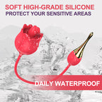 Rose Dual Stimulation Vibrator