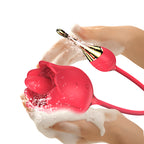 Rose Dual Stimulation Vibrator