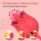 Rose Dual Stimulation Vibrator