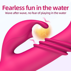Thrusting & Vibrating Rabbit Vibrator | Auto Retractable, G-Spot & Clitoral Stimulation, Waterproof