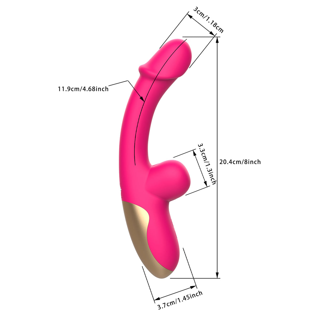10-Mode G-Spot Vibrator – Powerful, Ergonomic & USB Rechargeable