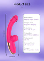 10-Mode G-Spot Vibrator – Powerful, Ergonomic & USB Rechargeable