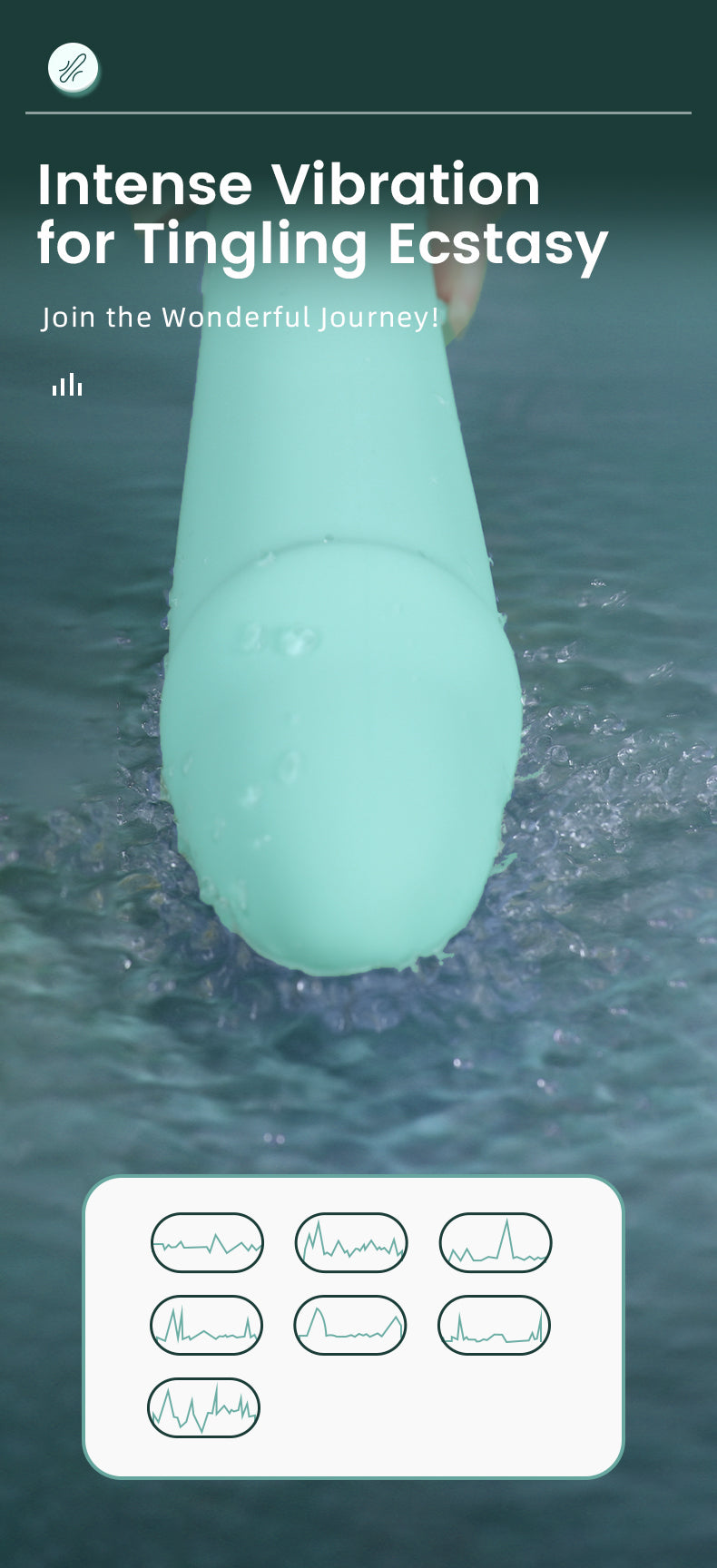 G-Spot Vibrator – 7 Modes, Ultra-Quiet, Waterproof, Rechargeable Silicone