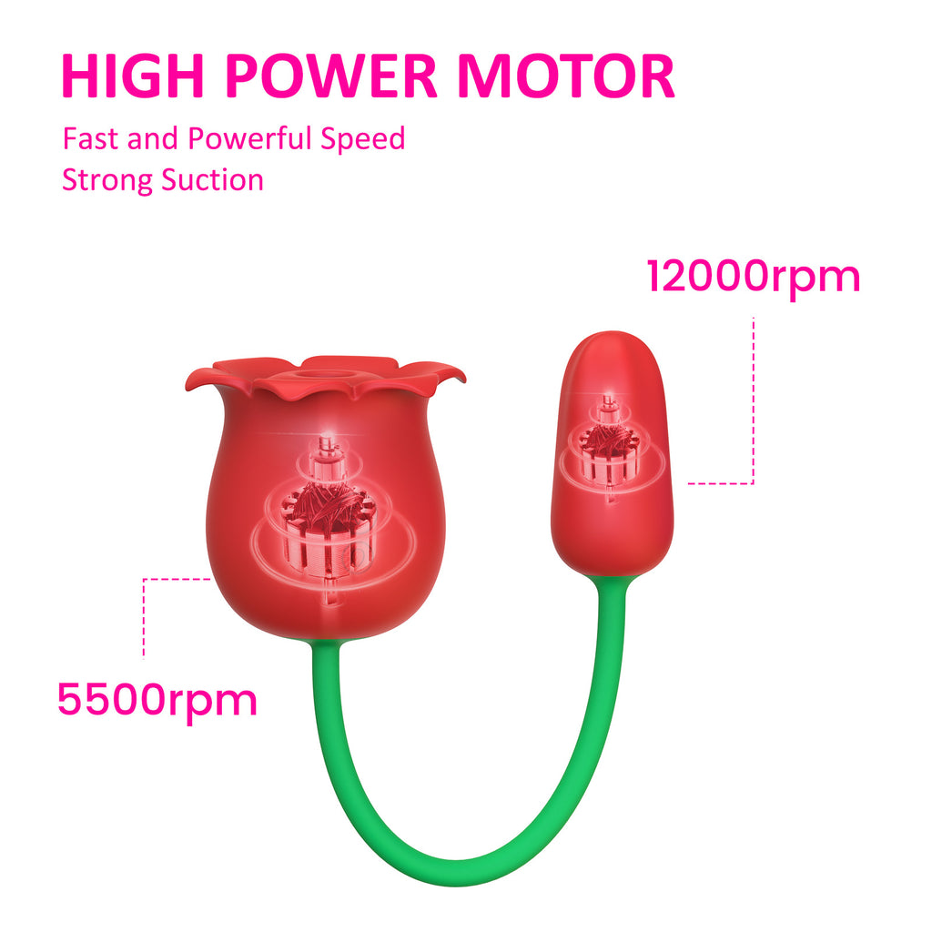 2-in-1 Suction & Vibrator – Powerful Clitoral Stimulation with Vibration Modes