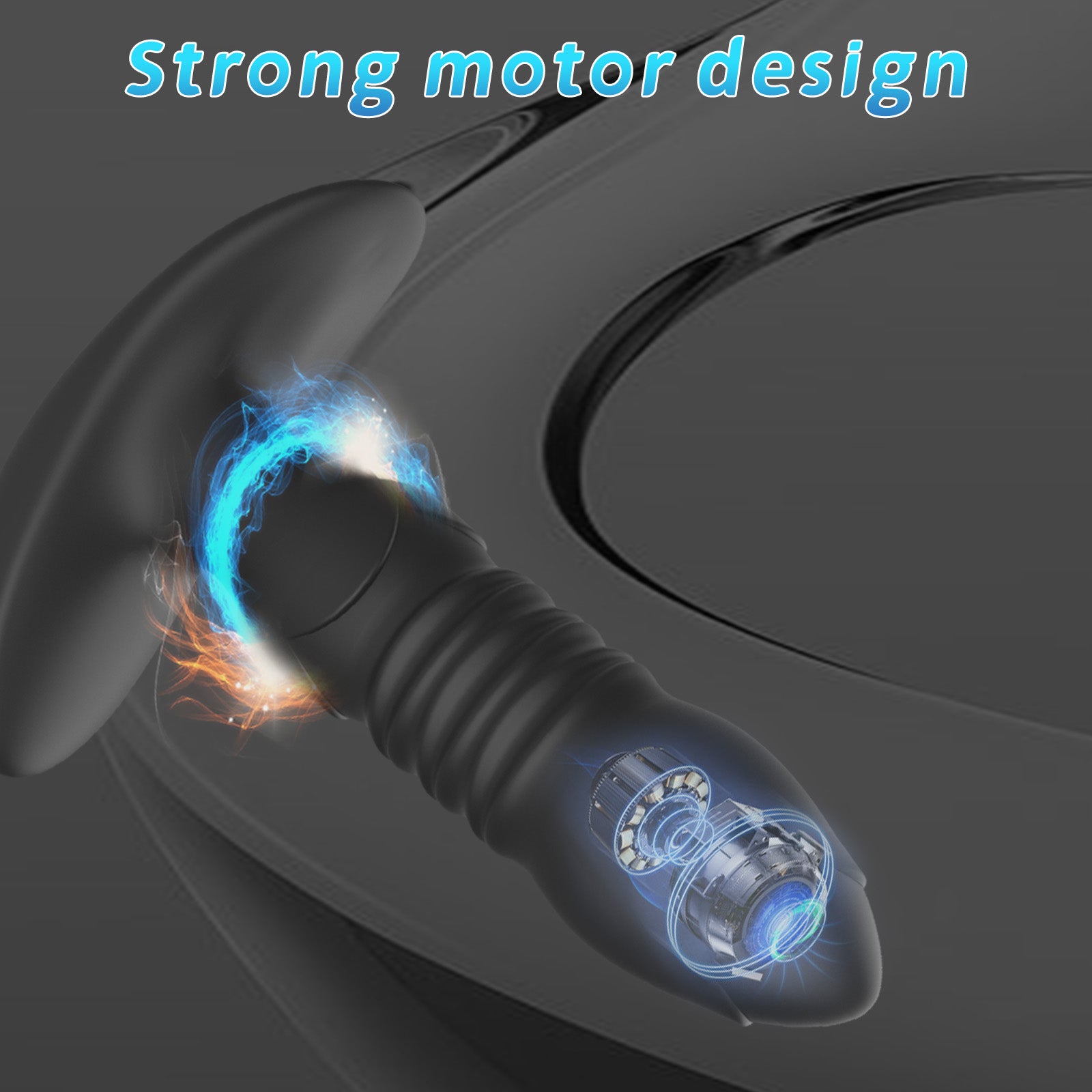 Remote Control Vibrating Plug – 10 Modes, Waterproof, Rechargeable, Ergonomic Design